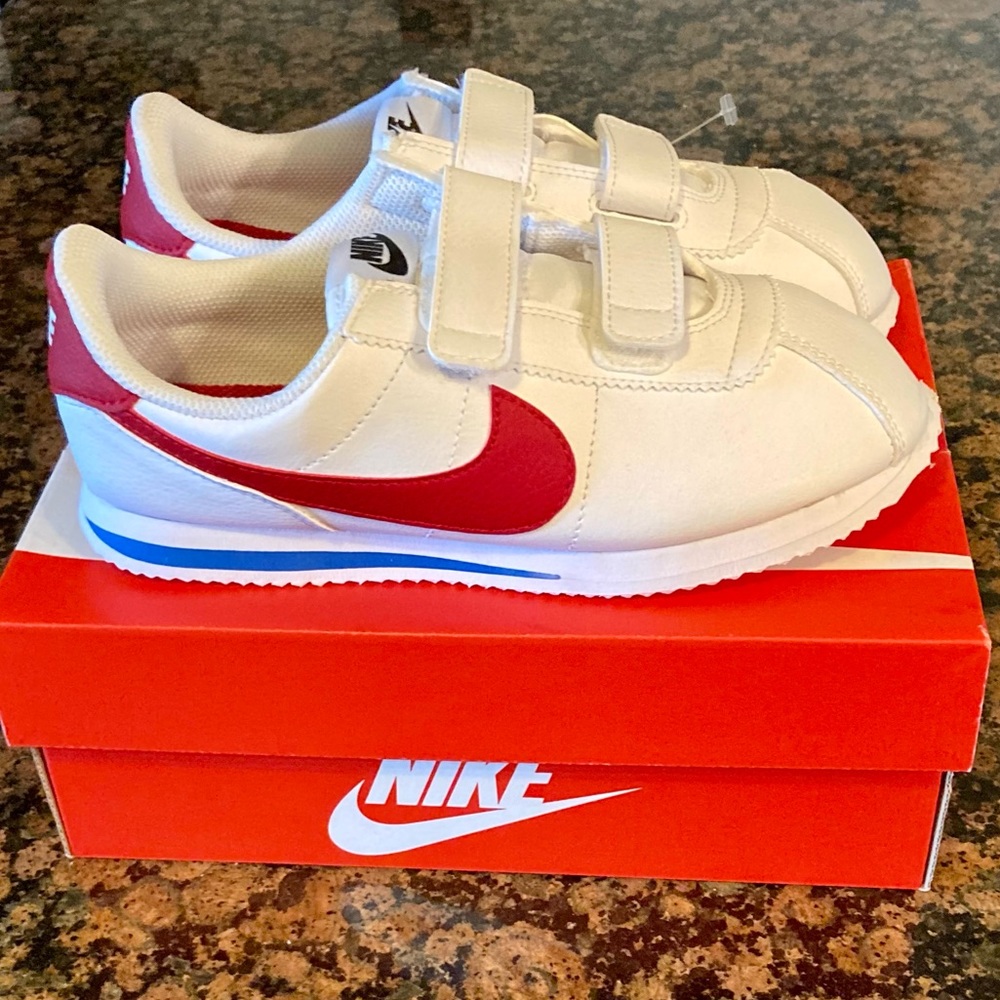 Nike Kids Sneakers Red and White
